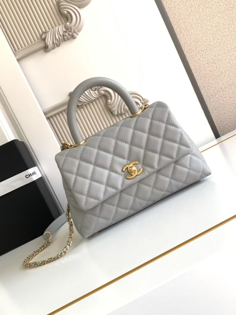 Ch**el top handle bags
